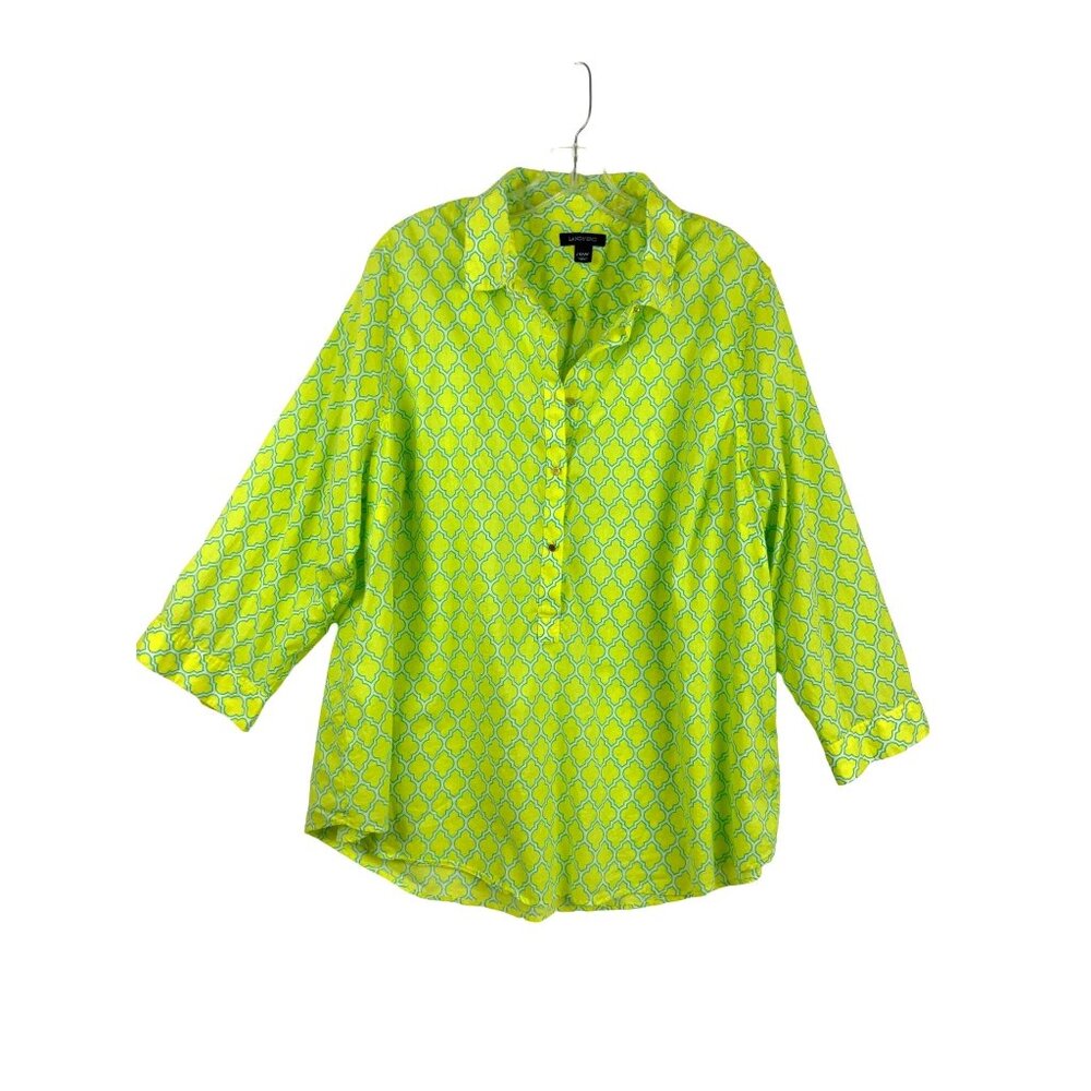 Lands End womens shirt /tunic  size 20  chest 50  hip 56  length 28